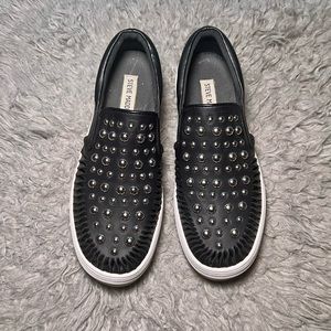 Steve Madden Studded Platform Slip-ons Sneakers
